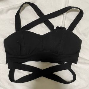 Cross cross bandeau top